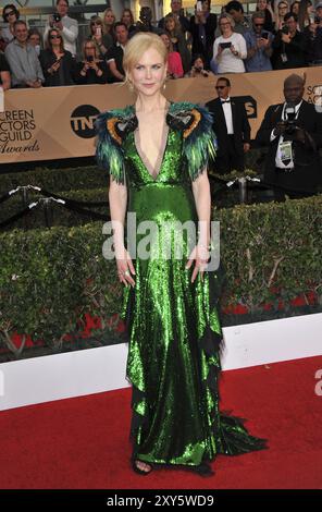 Nicole Kidman bei den 23. Annual Screen Actors Guild Awards in der Shrine Expo Hall in Los Angeles, USA, am 29. Januar 2017 Stockfoto