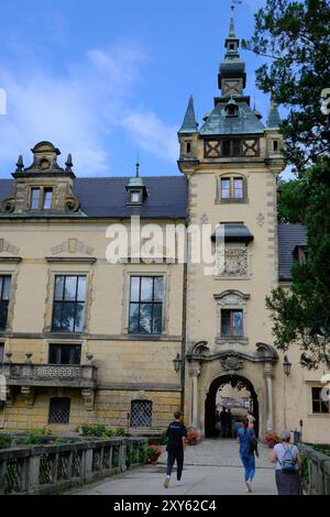 Zamek Kliczkow, Schloss Kliczkow, Niederschlesien, Polen Stockfoto