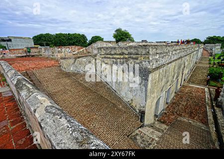 Benteng Fort Marlborough Festung, Bengkulu Stadt, Indonesien Stockfoto