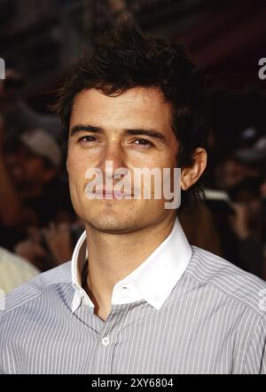 Orlando Bloom nimmt am 19. Mai 2007 an der World Premiere von Pirates of the Caribbean: At World's End in Disneyland in Anaheim Teil Stockfoto