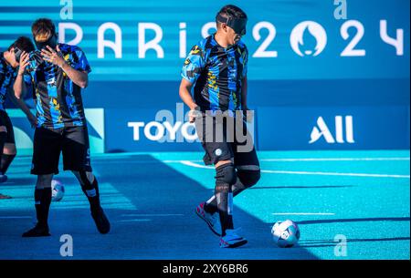 Paris, Frankreich. August 2024. Jens Büttner/dpa/Alamy Live News Stockfoto