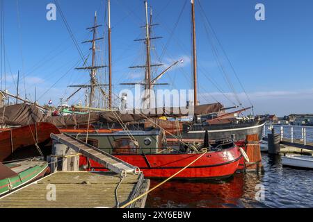 Den Helder, Niederlande. Oktober 2022. Die ehemalige Werft von den Helder, heute Museumshafen Willemsoord Stockfoto