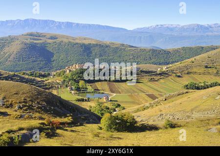 Santo Stefano di Sessanio 01 Stockfoto