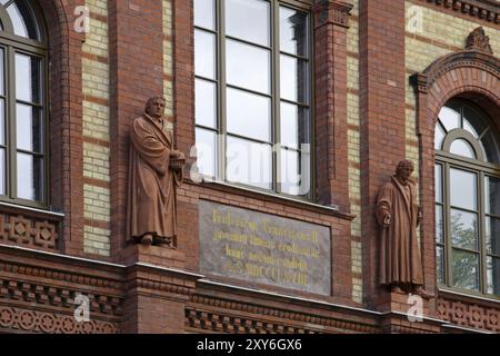 Ehemaliges Fridericianum am Pfaffenteich in Schwerin Stockfoto