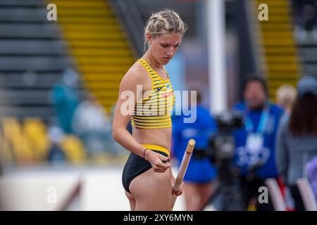 PER, Leichtathletik, Leichtathletik, U20 Leichtathletik Weltmeisterschaften Lima 24, U20 Leichtathletik Weltmeisterschaften, 27.08.2024, Foto: Eibner-Pressefoto/Jan Papenfuss Stockfoto