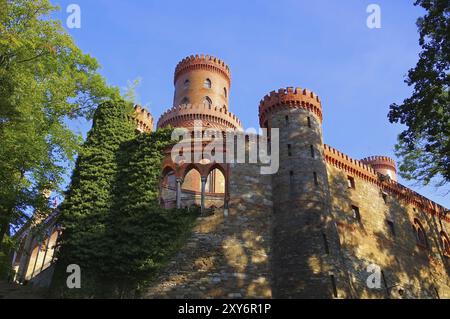 Schloss Kamieniec Zabkowicki, Schloss Kamieniec Zabkowicki, Schlesien in Polen Stockfoto