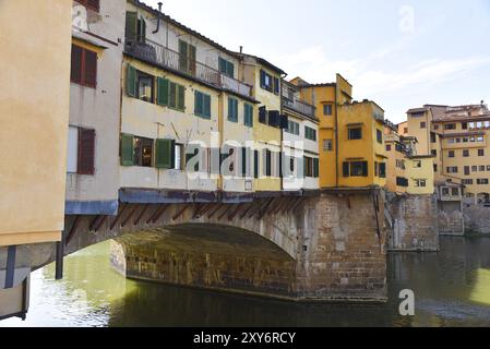 Florenz, Italien. September 2023. Ponte Vecchio in Florenz Stockfoto