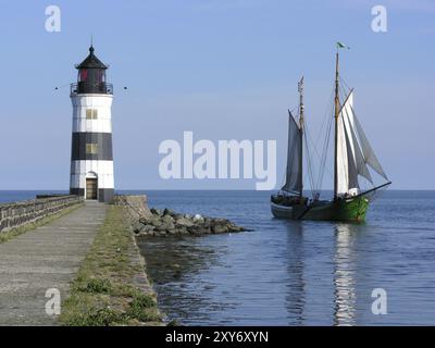 Petrine vor Schleimuende Stockfoto