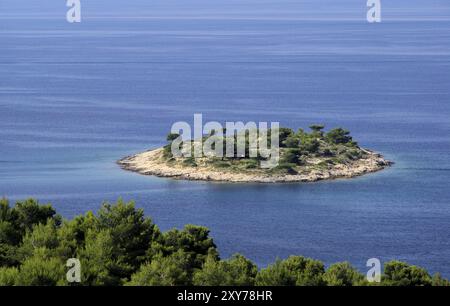 Murter Insel vor der Insel, Murter Insel vor der Insel Stockfoto