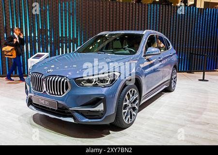 Der BMW X1 wurde auf der IAA in Frankfurt vorgestellt. Frankfurt, Deutschland - 11. September 2019 Stockfoto