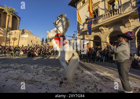 Beneides de Sant Antoni, Muro, Mallorca, Balearen, Spanien, Europa Stockfoto