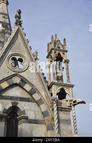 Pisa, Italien. September 2023. Die Kirche Santa Maria della Spina im alten Zentrum von FlorePisa Stockfoto