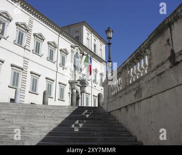 Quirinal Palast in Rom Stockfoto