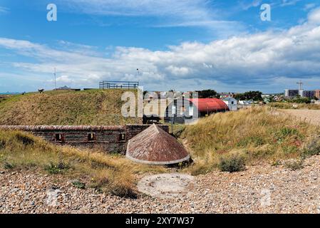 Shoreham Fort am Eingang zum Hafen von Shoreham West Sussex England Großbritannien Stockfoto