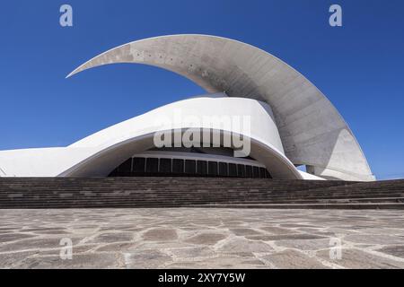 Das Auditorio de Teneriffa auf Teneriffa Stockfoto