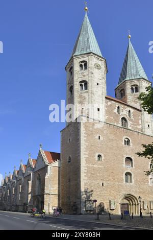 Kirche St. Martini (Braunschweig) in Braunschweig. St.-Martini-Kirche (Braunschweig) in Braunschweig Stockfoto