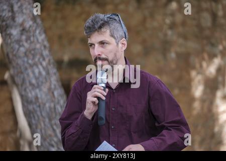 Joan Tomas Martinez, Primavera al jardi, casa Llorenc villalonga, Binissalem, Mallorca, Balearen, Spanien, Europa Stockfoto