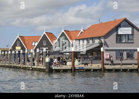 Texel, Niederlande. August 2022. Der Hafen von Oudeschild auf der Insel Texel Stockfoto