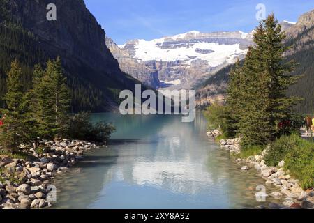 Lake Louise Stockfoto
