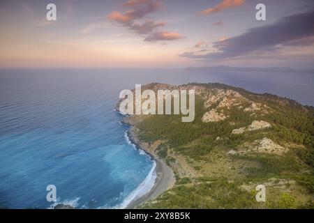 Playa es Coll Baix y Cap de Menorca, Alcudia, Mallorca, balearen, spanien Stockfoto