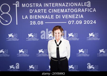 Venedig Lido, Italien. August 2024. Sigourney Weaver nimmt am 28. August 2024 in Venedig, Italien, am Fotobesuch „Golden Lion for Lifetime Achievement“ beim 81. Internationalen Filmfestival von Venedig Teil. (Foto: Daniele Cifala/NurPhoto) Credit: NurPhoto SRL/Alamy Live News Stockfoto