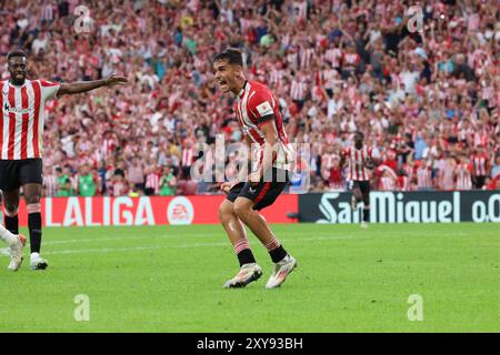 Bilbao, Spanien. August 2024. Athletic Club vs Valencia 900/Cordon Press Credit: CORDON PRESS/Alamy Live News Stockfoto