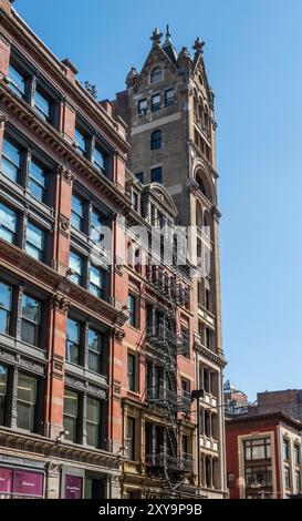 Herrliche Architektur in Manhattan, New York City, USA 2024 Stockfoto
