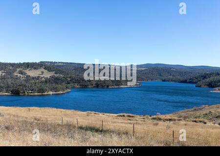 Oberon Wasserdamm in Oberon, New South Wales, Australien Stockfoto