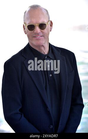 Venedig, Italien. August 2024. Michael Keaton kommt am Mittwoch, den 28. August 2024, beim 81. Internationalen Filmfestival von Venedig im Palazzo del Casino an. Foto: Rocco Spaziani/UPI Credit: UPI/Alamy Live News Stockfoto