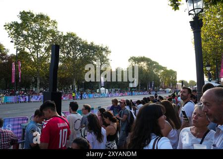 Allgemeine Ansicht, 28. AUGUST 2024 : die Eröffnungszeremonie der Paralympischen Spiele 2024 in La Concorde in Paris, Frankreich. (Foto von AFLO SPORT) Stockfoto