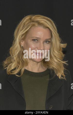 DORTMUND, 8. APRIL: Schauspielerin Laurie Holden (The Walking Dead, The X-Files, Silent Hill) am Weekend of Hell, a Two Day (April 7-8 2018) Horror-t Stockfoto