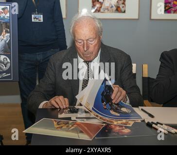 FRANKFURT AM MAIN, Deutschland, 3. November 2019: John Glen (*1932, britischer Filmregisseur und Redakteur, berühmt für die Regie von fünf Bond-Filmen) Stockfoto