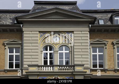 Ehemaliges Postgebäude in Mühlhausen Stockfoto