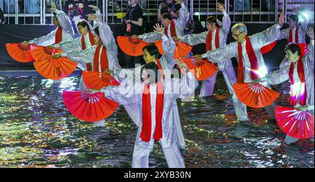 Chingay Festival 2012 in Singapur Stockfoto