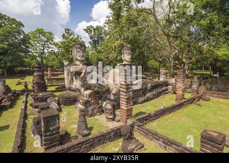 Sukhothai und Kamphaeng Phet Historical Park, Thailand, Asien Stockfoto