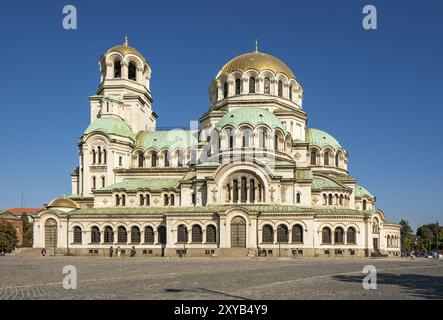 St. Alexander Newski Kathedrale, Sofia, Bulgarien, Europa Stockfoto