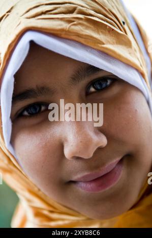 Porträt einer ägyptischen Schönheit. Stockfoto