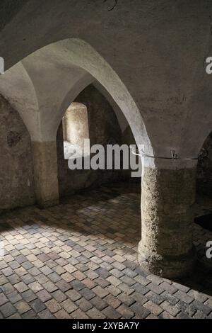 Keller des Alten Schlosses Gmuend in Kärnten, Kärnten, Österreich, Europa Stockfoto