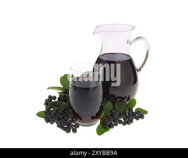 Aronia Juice, Aronia Juice 04 Stockfoto