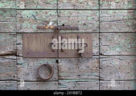 Verriegelte Tuer Stockfoto