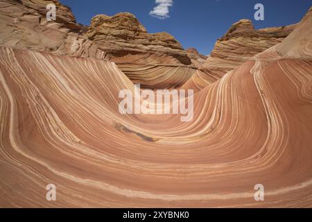 Die Welle im Paria Canyon Stockfoto