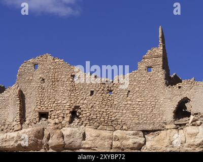 Ruinen von Ksar Meski in Marokko Stockfoto