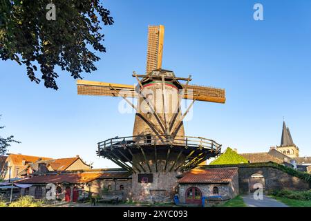 Die Kriemhildmühle in Xanten, Niederrhein, Nordrhein-Westfalen, Deutschland, Europa | die Kriemhildmühle in Xanten, Niederrhein, Nordrhein-West Stockfoto