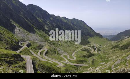 Transfogaras High Road, Fagaras Mountains, Südkarpaten, Rumänien, Europa Stockfoto