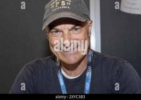 FÜRTH, 22. September 2018: Hans-Georg Panczak (*1952, deutscher Schauspieler und Sprecher, deutsche Stimme von Luke Skywalker im Star Wars-Film, Stockfoto