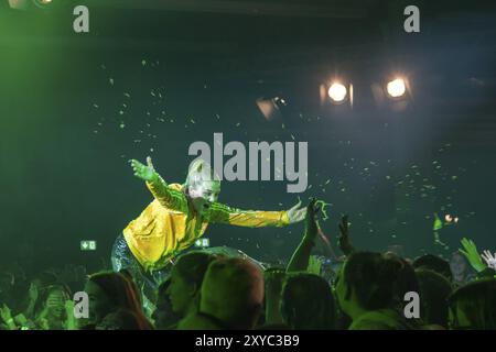 DORTMUND, 1. Dezember 2018: Spotlight beim Nickelodeon Slimefest 2018, dem ersten Slimefest in deutschland, Europa Stockfoto