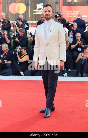 Venedig, 28.08.2024, 81. Venedig Filmfestival in Venedig, Italien, am 28. August 2024. Premiere von „BeetleJuice“ Justin Theroux – 20240828 PD11949 Stockfoto