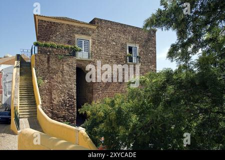 Historisches Gebäude, Silves, Portugal, Europa Stockfoto