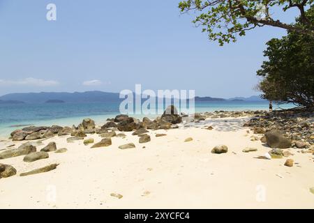 Strand auf der Insel Ko Khlum, Thailand, Asien Stockfoto