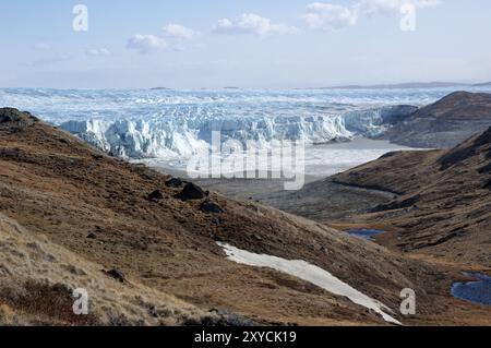 Grönland-Inlandeis in der Nähe von Kangerlussuaq Stockfoto